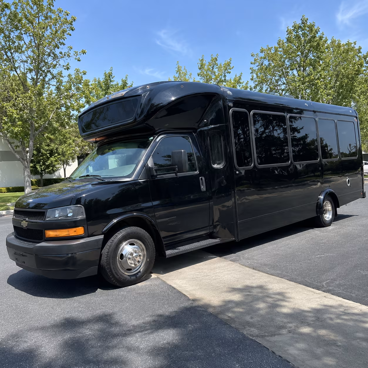 cypress 15 passenger party bus