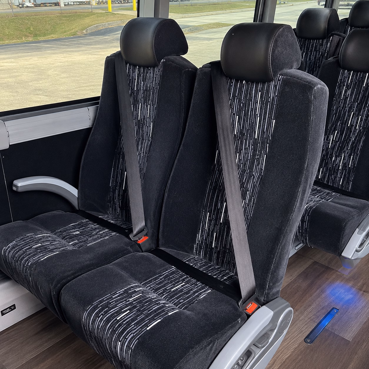 cypress corporate event transportation onboard seating