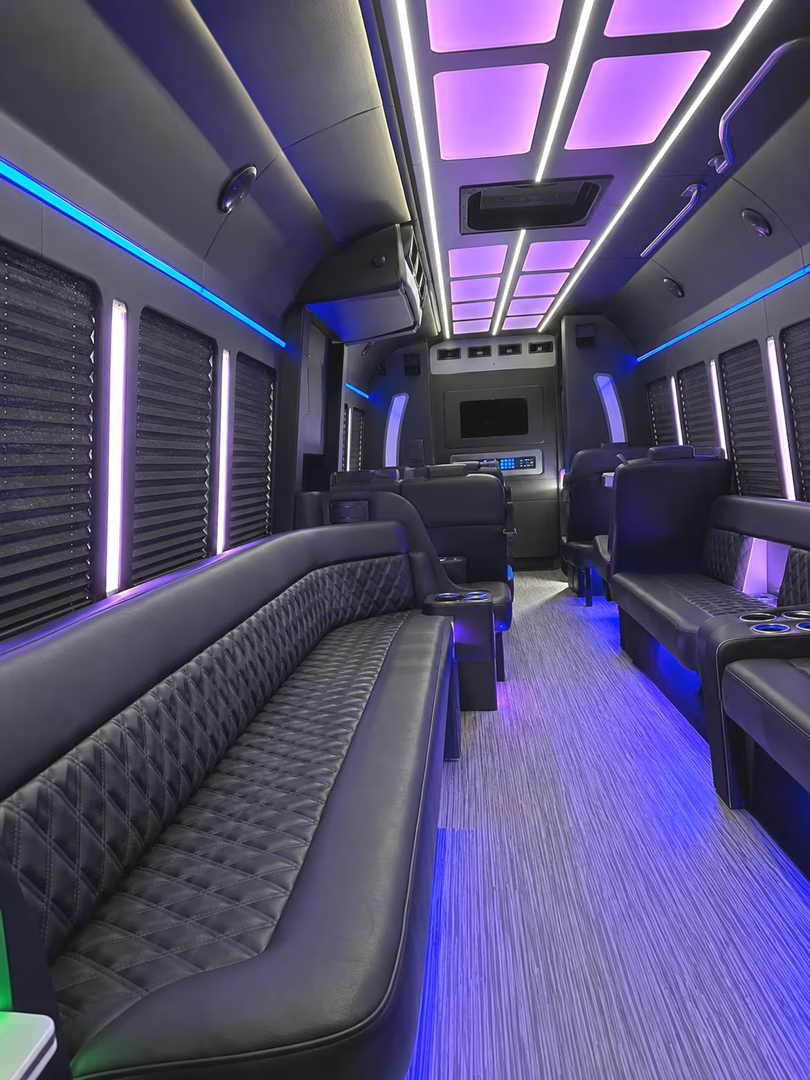 cypress night on town party bus rental