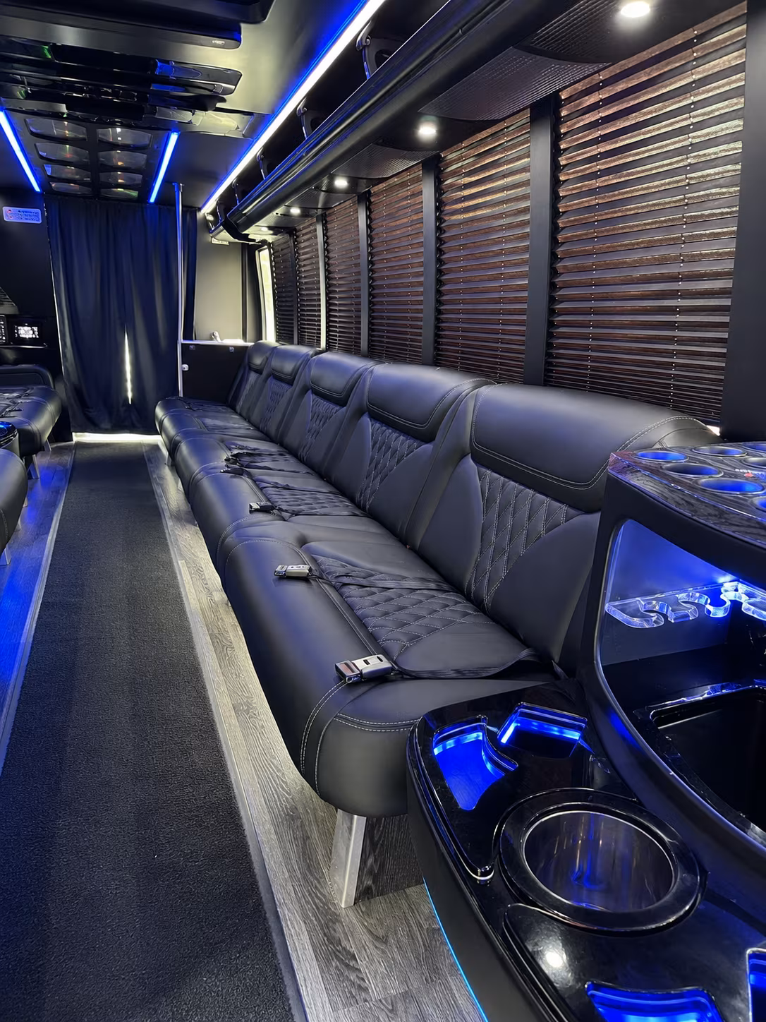 cypress prom party bus rental