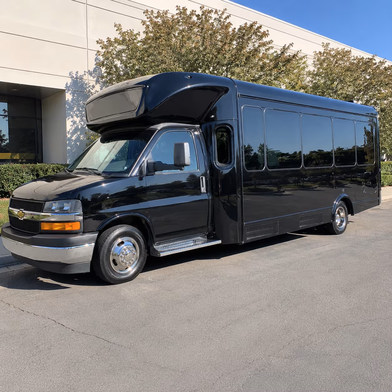 cypress wedding party bus rental