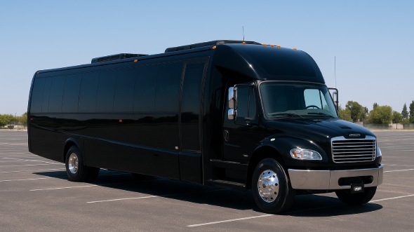 Exterior of Charter Bus Company Garden Grove's 15 Passenger Minibus in Garden Grove