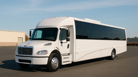 Exterior of Charter Bus Company Garden Grove's 30 Passenger Minibus in Garden Grove