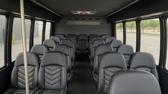 cypress 25 passenger minibus inside