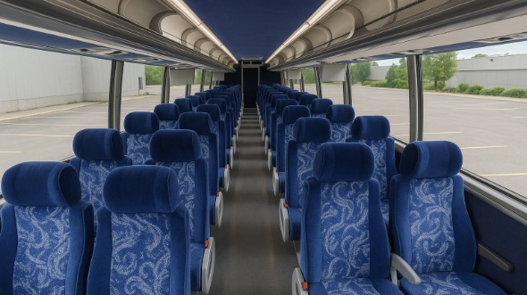 cypress 54 passenger charter bus rental