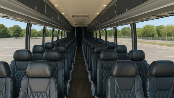 cypress 55 passenger charter bus rental