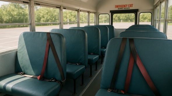 cypress school bus rental inside