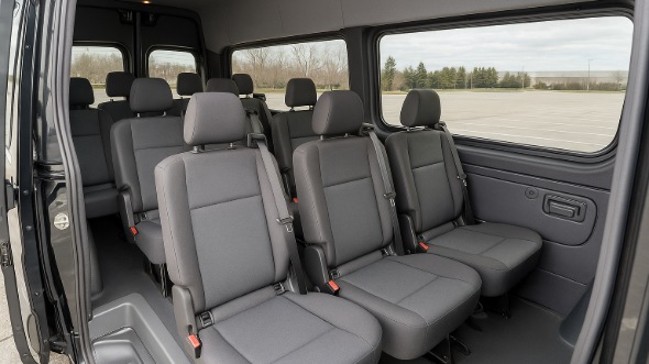cypress sprinter van with driver inside