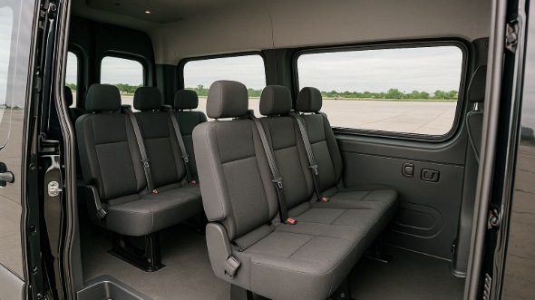 cypress sprinter van with driver rental